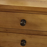 Wooden Bedside Cabinet With 3 Drawers - Marlborough