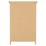 Wooden Bedside Cabinet With 3 Drawers - Nevada