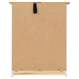 Wooden Bedside Cabinet With 3 Drawers - Panama