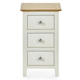Wooden Bedside Cabinet With 3 Drawers - Somerset