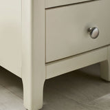 Wooden Bedside Cabinet With 3 Drawers - Somerset