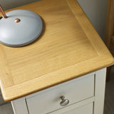 Wooden Bedside Cabinet With 3 Drawers - Somerset