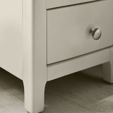 Wooden Bedside Cabinet With 3 Drawers - Somerset