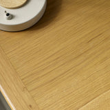 Wooden Bedside Cabinet With 3 Drawers - Somerset