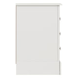 Wooden Bedside Cabinet With 3 Drawers - Stratford