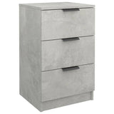 Wooden Bedside Cabinet With 3 Drawers - Vantage Home