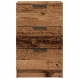 Wooden Bedside Cabinet With 3 Drawers - Vantage Home