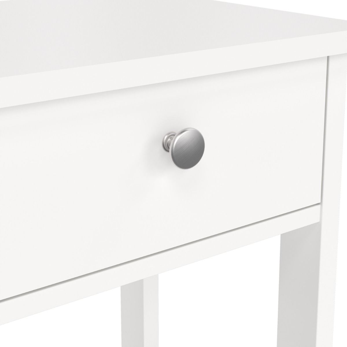 Wooden Bedside Table With 1 Drawer - Madrid