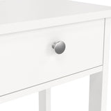 Wooden Bedside Table With 1 Drawer - Madrid