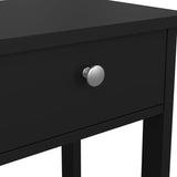 Wooden Bedside Table With 1 Drawer - Madrid
