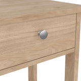 Wooden Bedside Table With 1 Drawer - Madrid