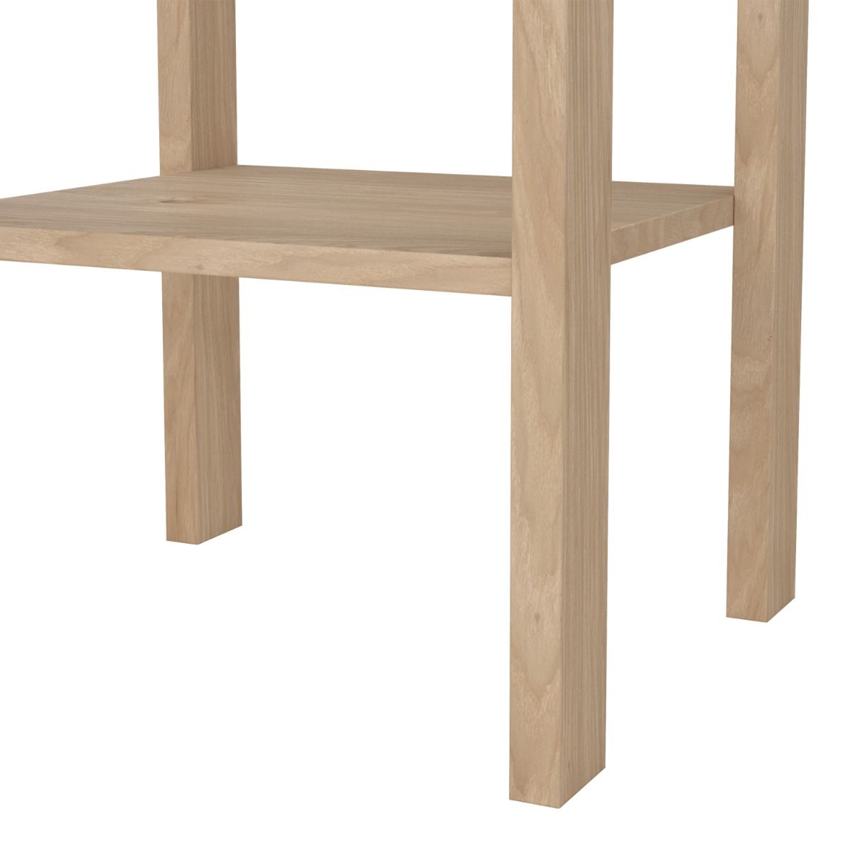 Wooden Bedside Table With 1 Drawer - Madrid
