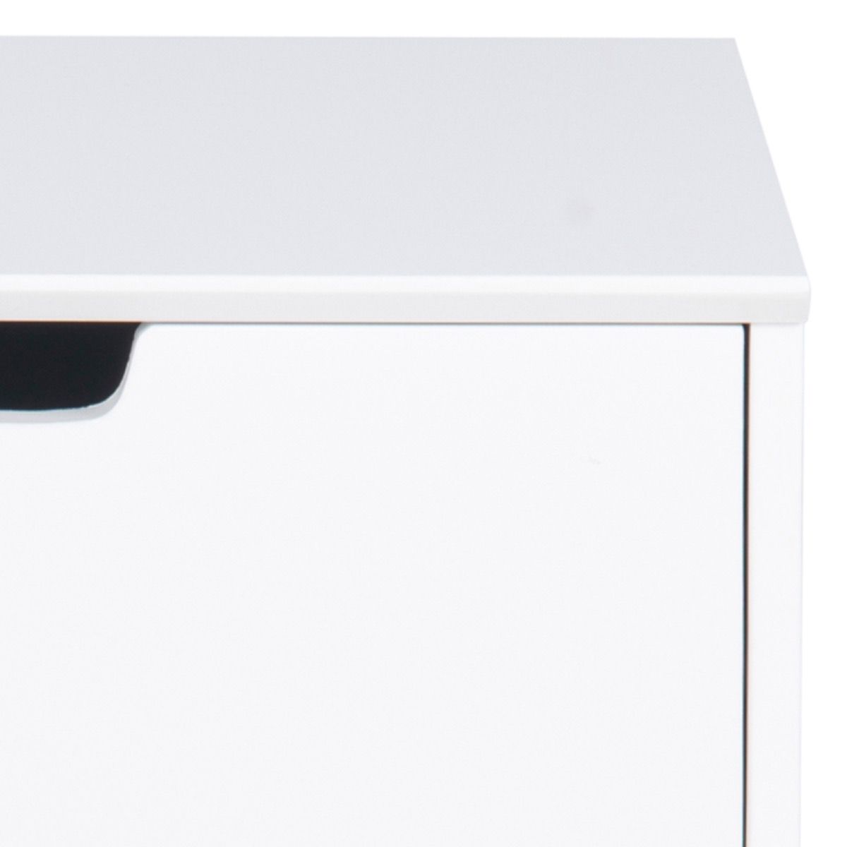 Wooden Bedside Table With 1 Drawer - Mitra