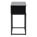 Wooden Bedside Table With 1 Drawer - Mitra