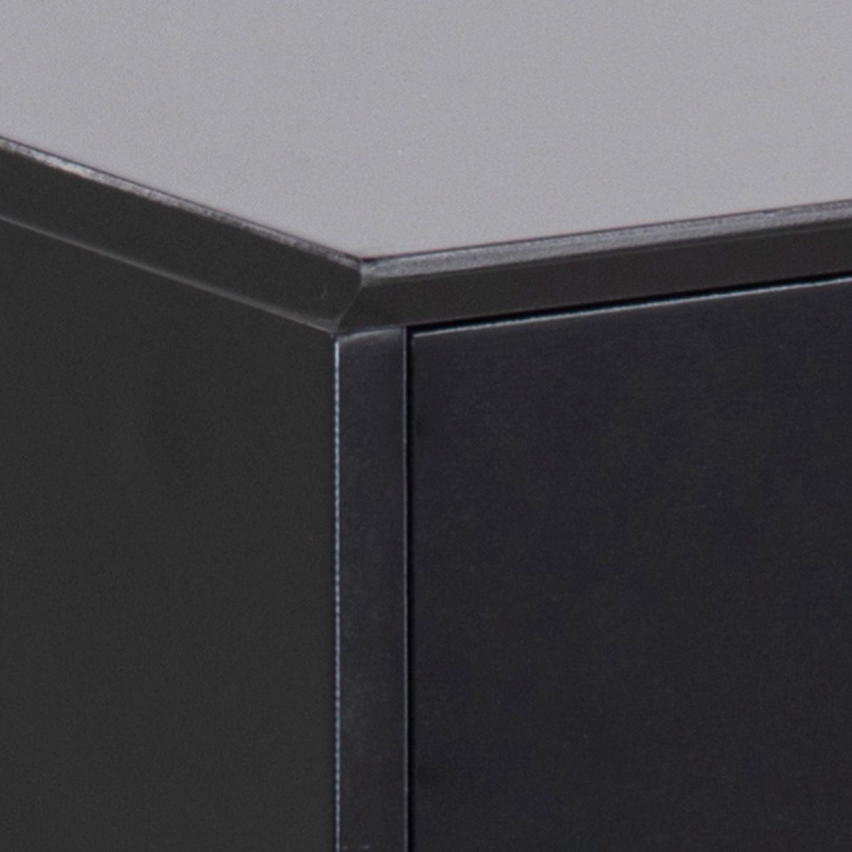 Wooden Bedside Table With 1 Drawer - Mitra
