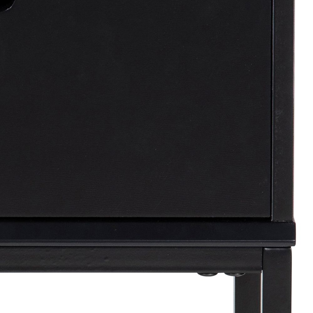 Wooden Bedside Table With 1 Drawer - Mitra