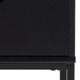 Wooden Bedside Table With 1 Drawer - Mitra