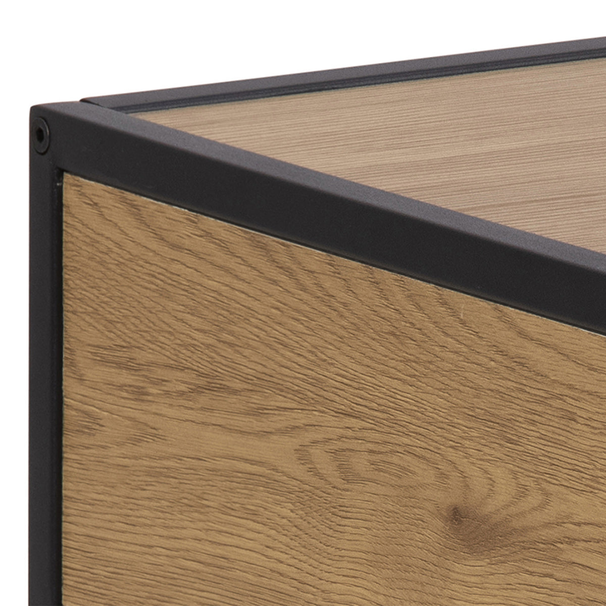 Wooden Bedside Table With 1 Drawer - Seaford