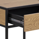 Wooden Bedside Table With 1 Drawer - Seaford