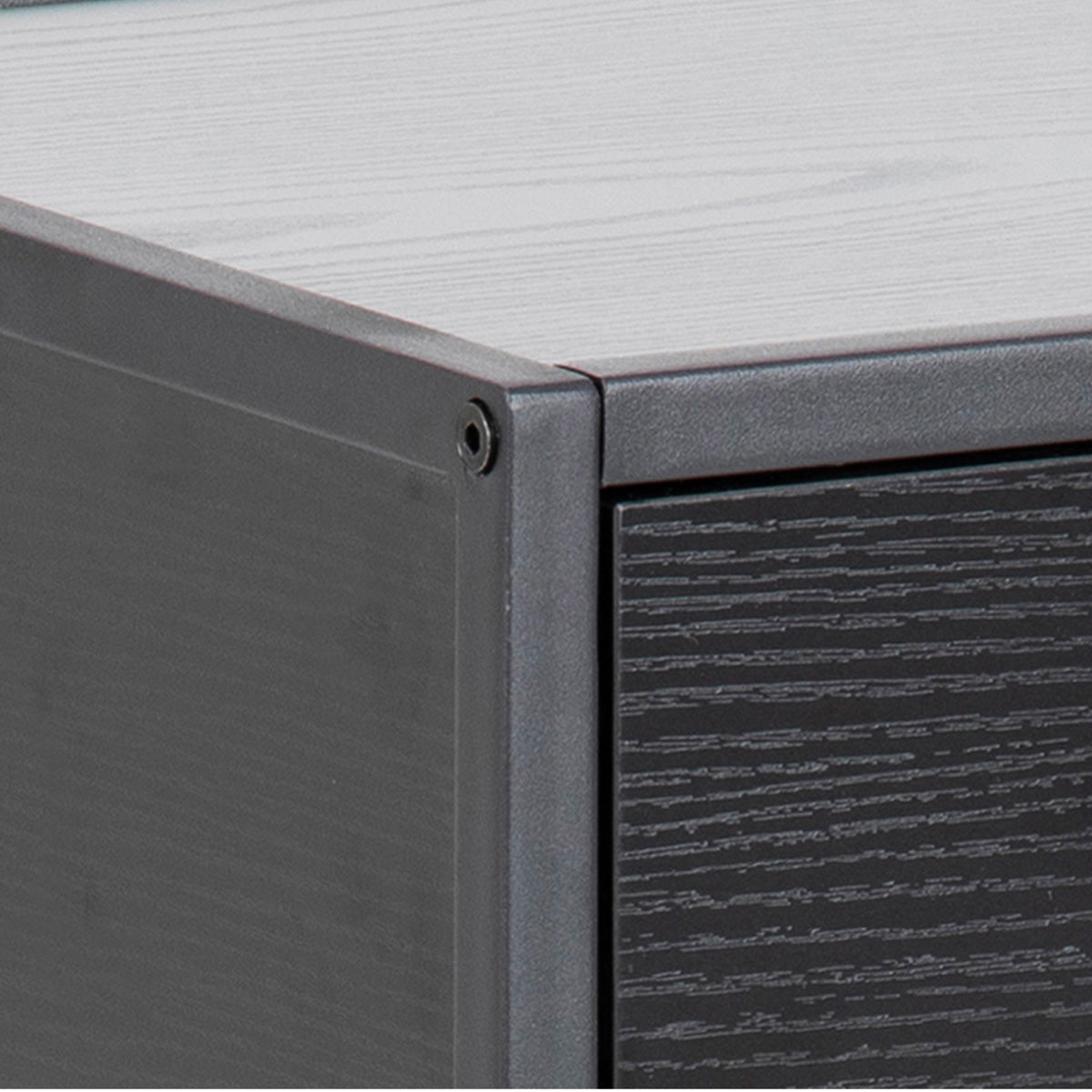 Wooden Bedside Table With 1 Drawer - Seaford