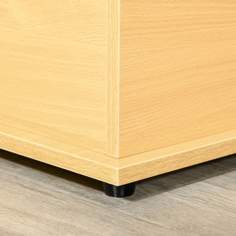 Wooden Blanket Box 100cm Wide With Storage - Velmora