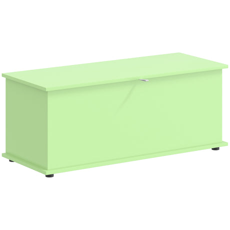 Wooden Blanket Box 100cm Wide With Storage - Velmora