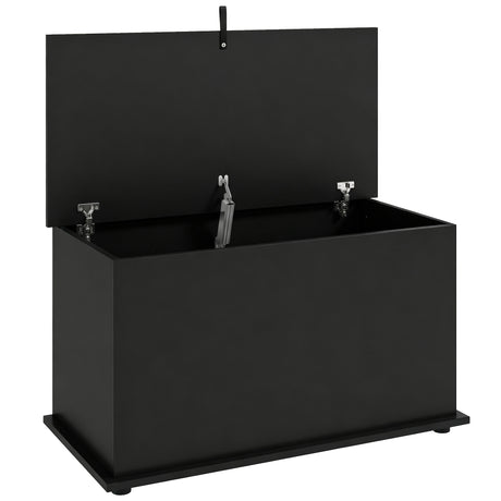 Wooden Blanket Box 80cm Wide With Storage - Velmora