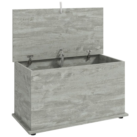 Wooden Blanket Box 80cm Wide With Storage - Velmora