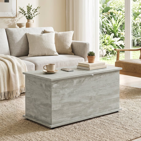 Wooden Blanket Box 80cm Wide With Storage - Velmora