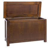 Wooden Blanket Box With Storage - Boston