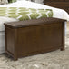Wooden Blanket Box With Storage - Boston