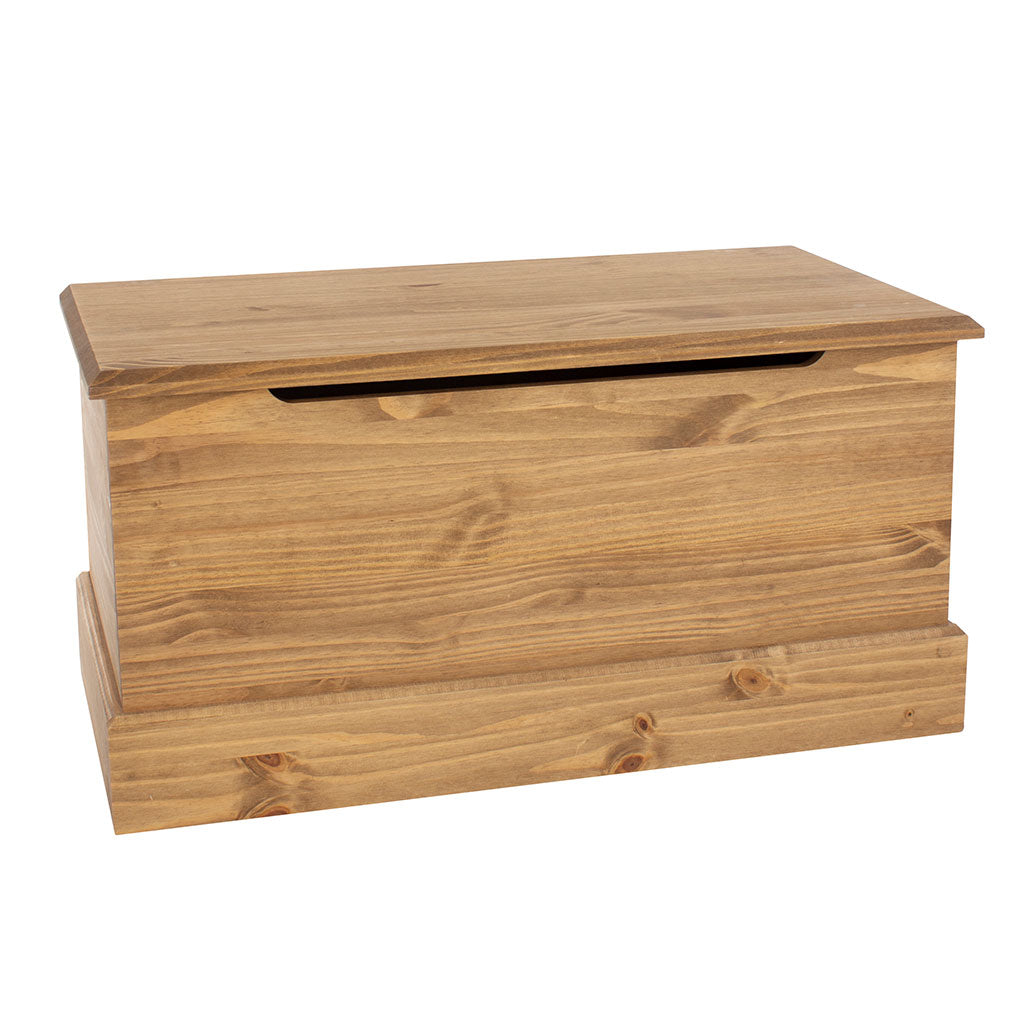 Wooden Blanket Box With Storage - Cotswold