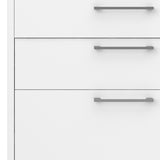 Wooden Bookcase With 1 Open Shelf 2 Drawers And 2 File Drawers - Prima