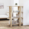 Wooden Bookcase 100cm Wide - Vantage Home