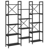Wooden Bookcase 156cm Wide - Vantage Home
