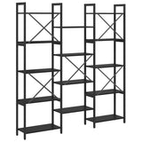 Wooden Bookcase 156cm Wide - Vantage Home