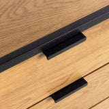 Wooden Bookcase With 2 Doors 3 Drawers And 1 Shelf - Swindon