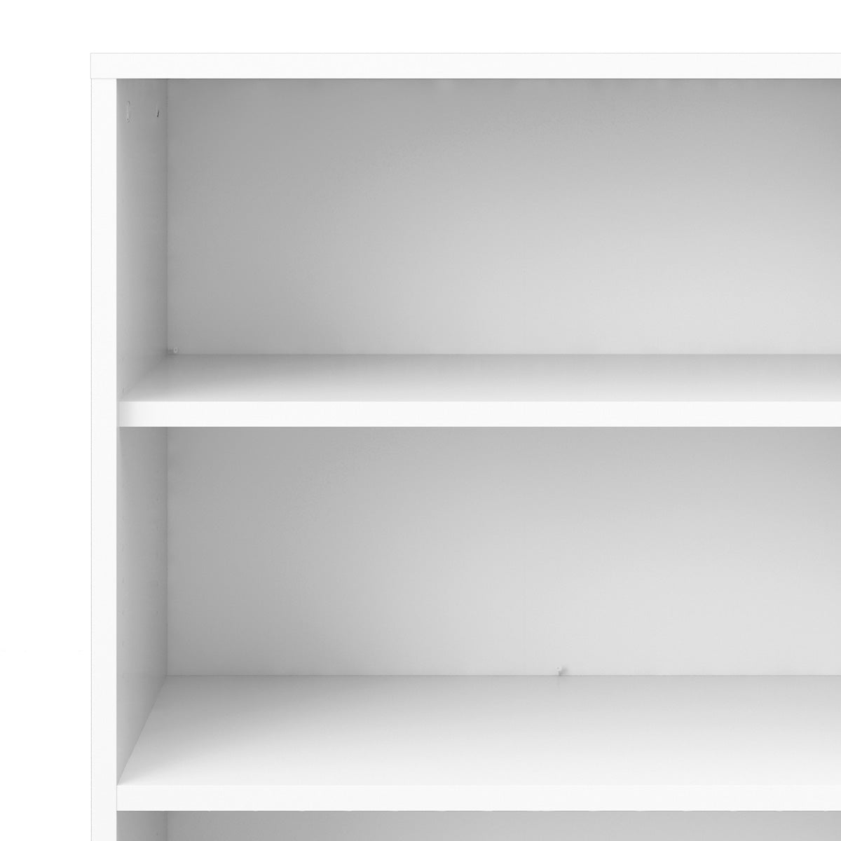 Wooden Bookcase With 2 Open Shelves - Prima