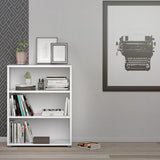Wooden Bookcase With 2 Open Shelves - Prima