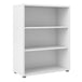 Wooden Bookcase With 2 Open Shelves - Prima