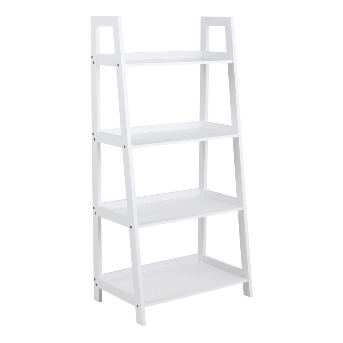 Wooden Bookcase With 4 Shelves - Wally