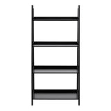 Wooden Bookcase With 4 Shelves - Wally