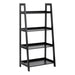 Wooden Bookcase With 4 Shelves - Wally