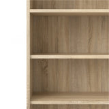 Wooden Bookcase With 5 Open Shelves - Prima