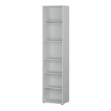 Wooden Bookcase With 5 Shelves Tall And Narrow - Alice Springs