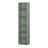 Wooden Bookcase With 5 Shelves Tall And Narrow - Alice Springs