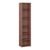 Wooden Bookcase With 5 Shelves Tall And Narrow - Alice Springs