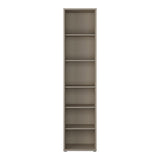Wooden Bookcase With 5 Shelves Tall And Narrow - Alice Springs