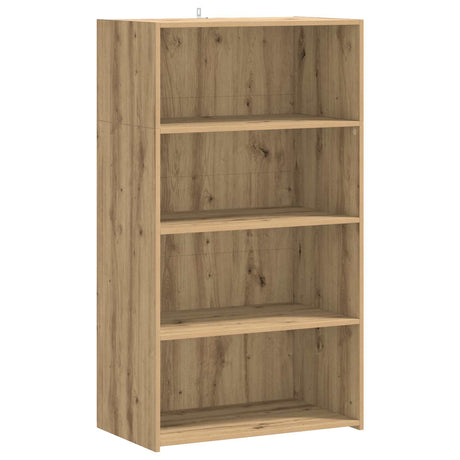 Wooden Bookcase 70cm Wide With 3 Shelves - Vantage Home