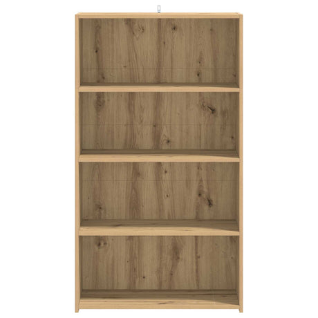 Wooden Bookcase 70cm Wide With 3 Shelves - Vantage Home